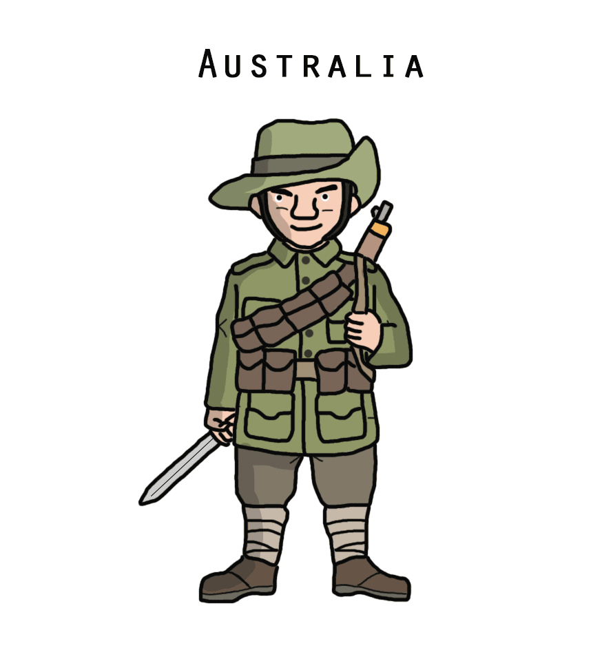 wwi soldier clipart cartoon