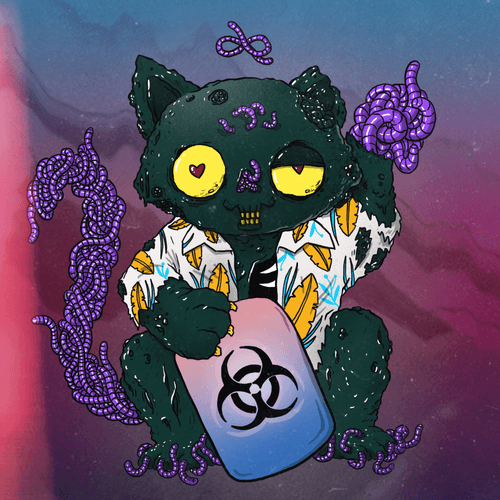 Zombie Lucky Cat 0571