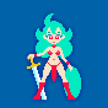 Pixel Fighting Girls