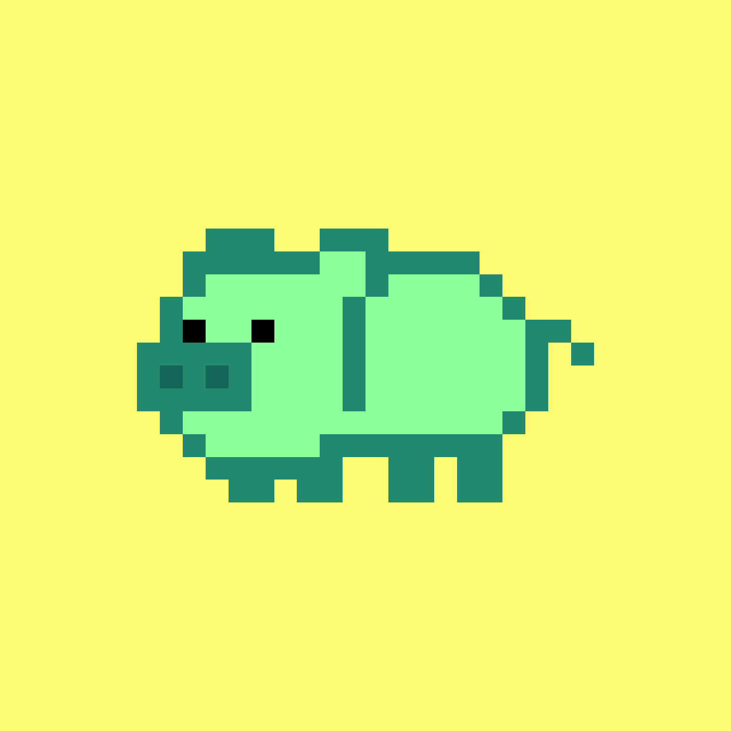 Pixel Pig #12