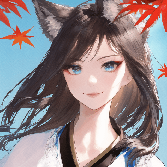 008 wolf girl of autumn Wolf Girl of Autumn OpenSea