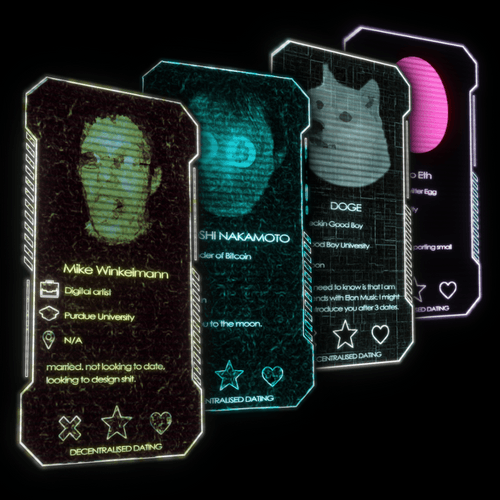 Decentralized Dating Cards | Original 4