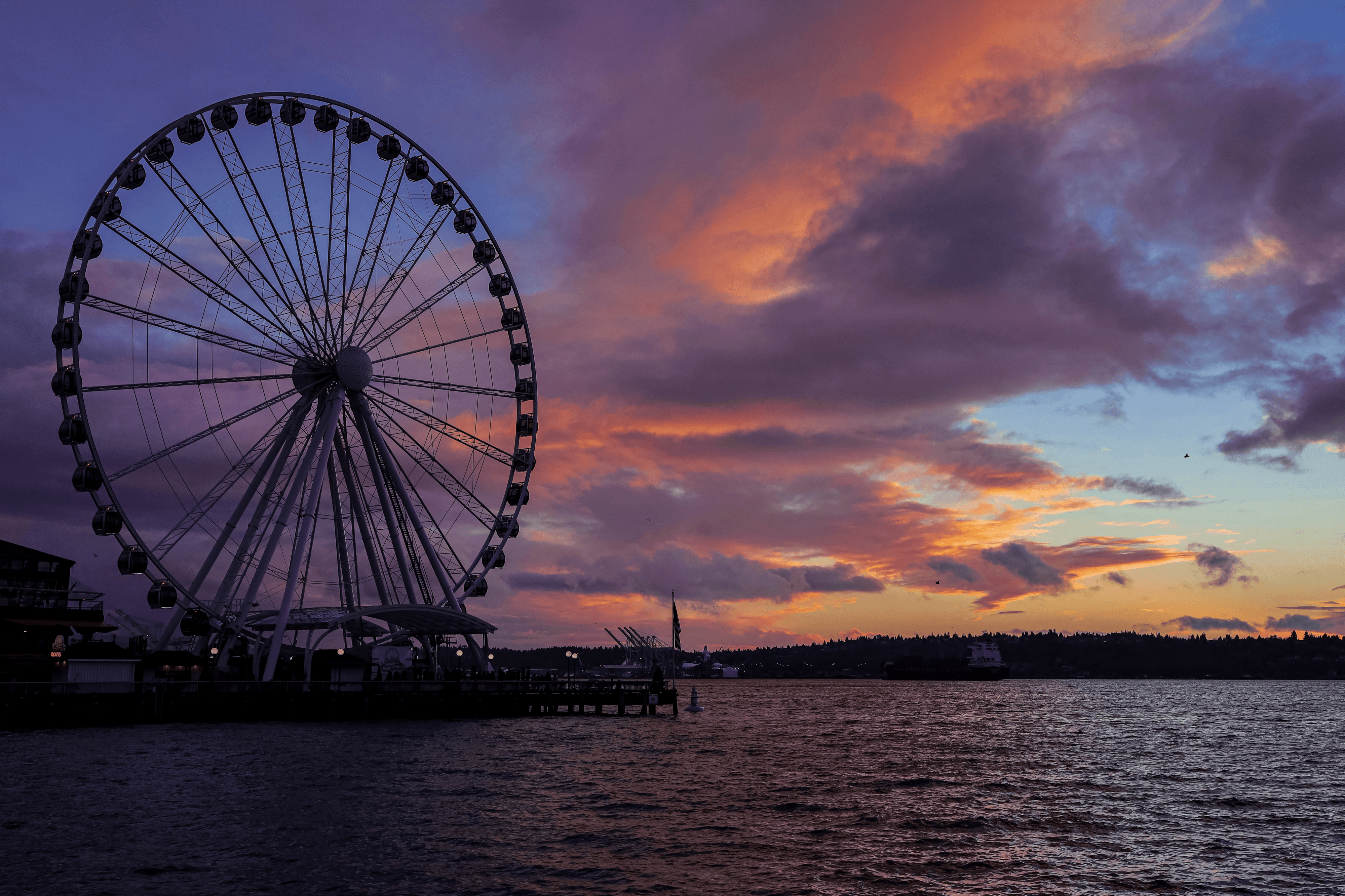 Great Wheel Sunset