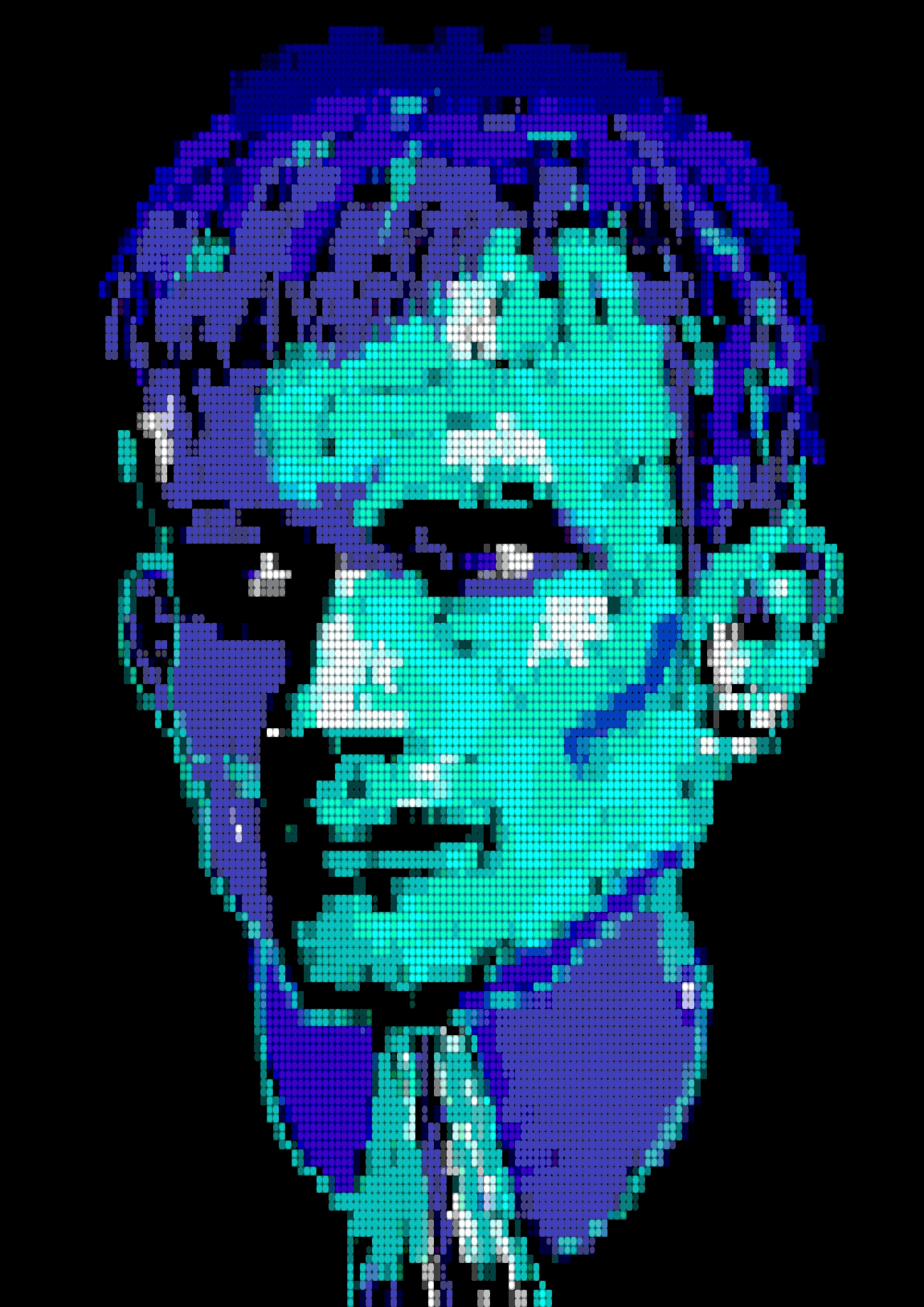 vitalik buterin Pixel Portrait