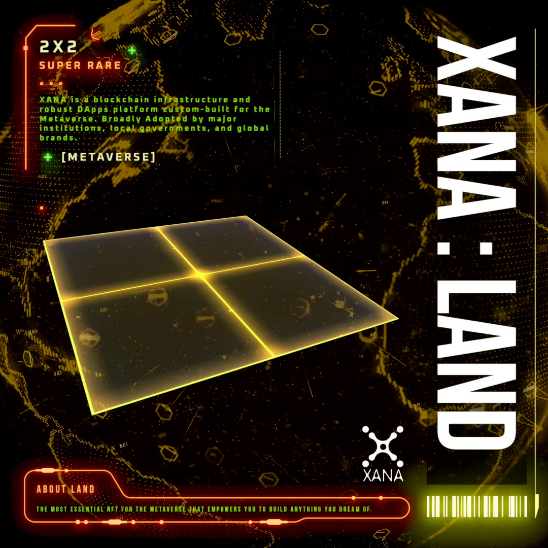 XANA: LAND Super Rare 2x2 (-34, 28)