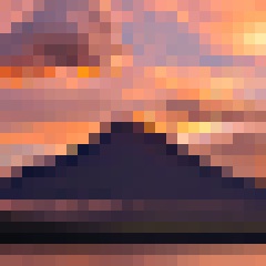 Twenty Four Pixel Mountain #12