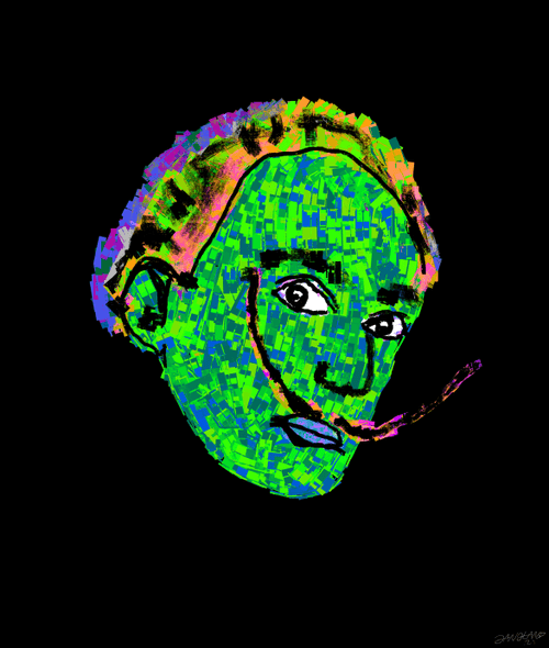 Future Visionary - by Eddie Gangland c. 2021