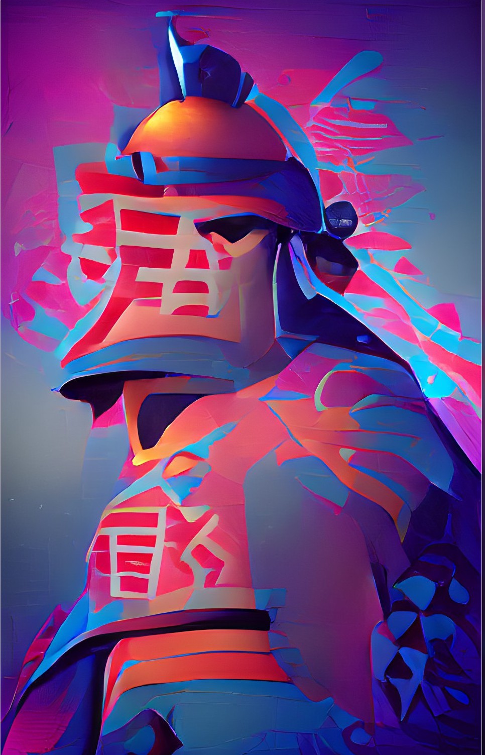 Abstract Samurai Collection Opensea 3551