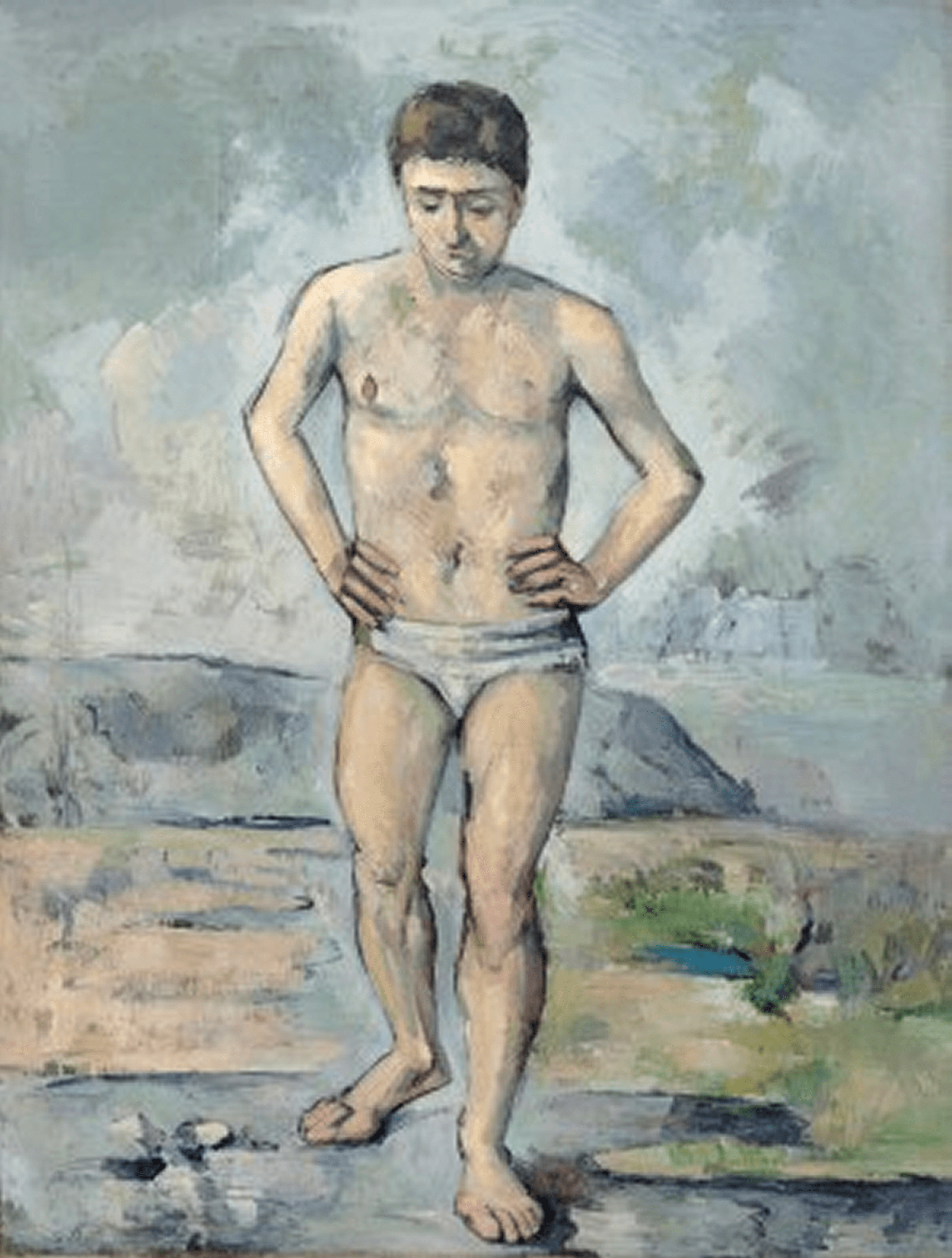 Museum Modern Art .com NFT Paul Cezanne The Bather Limited Edition 1/100