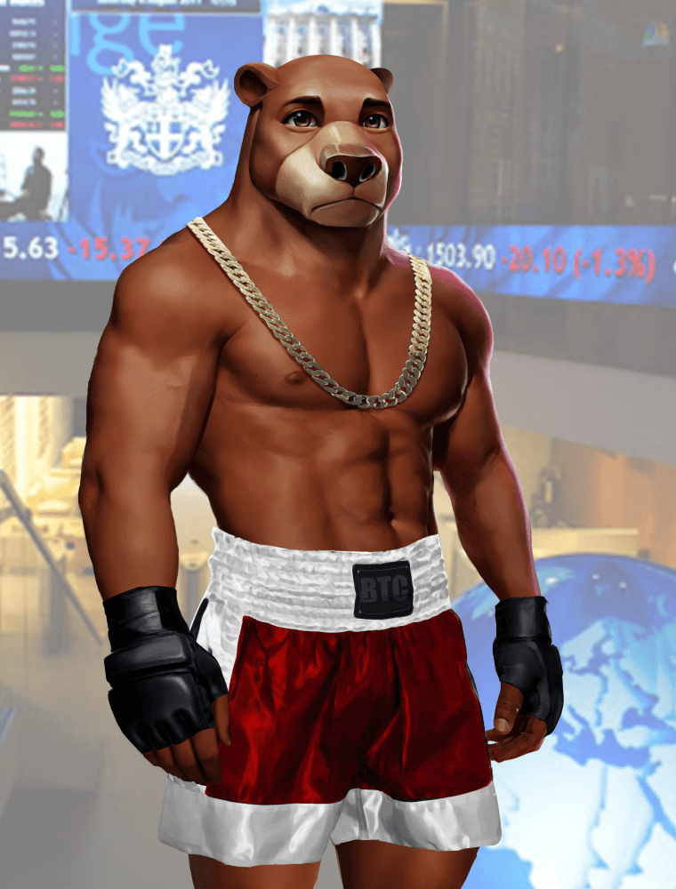 Wall Street Avatar Fighter Bear #14