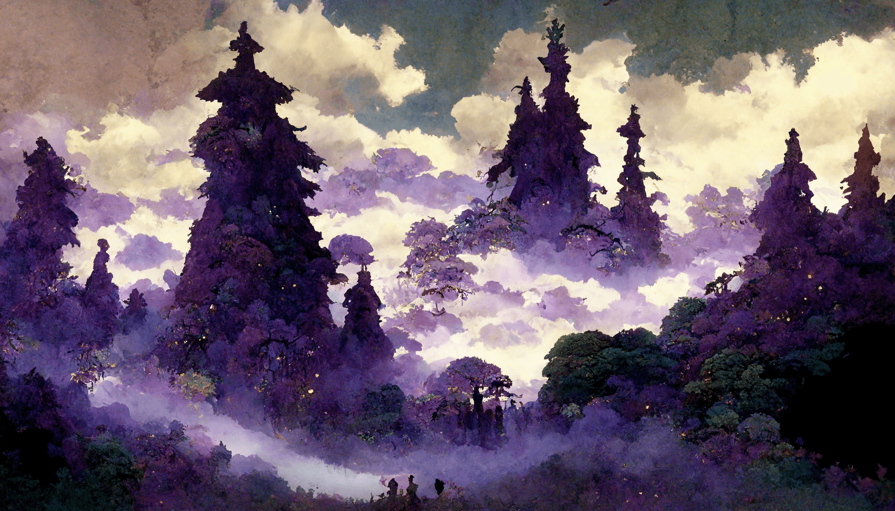 Magic Anime Forest