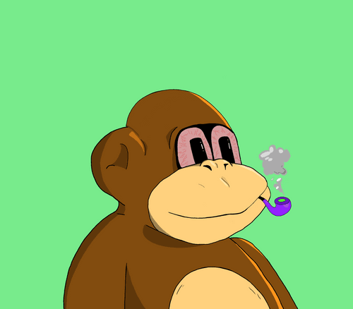 Smoking Ape Gun Club #233