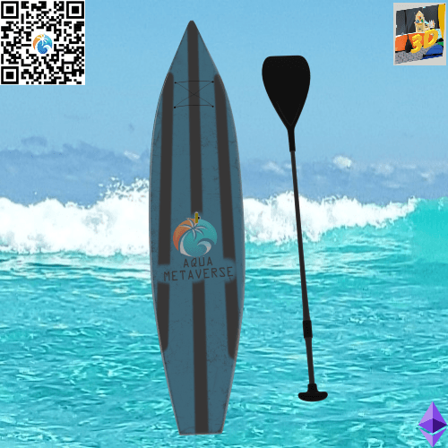 3D Paddleboard from AquaMetaverse 4
