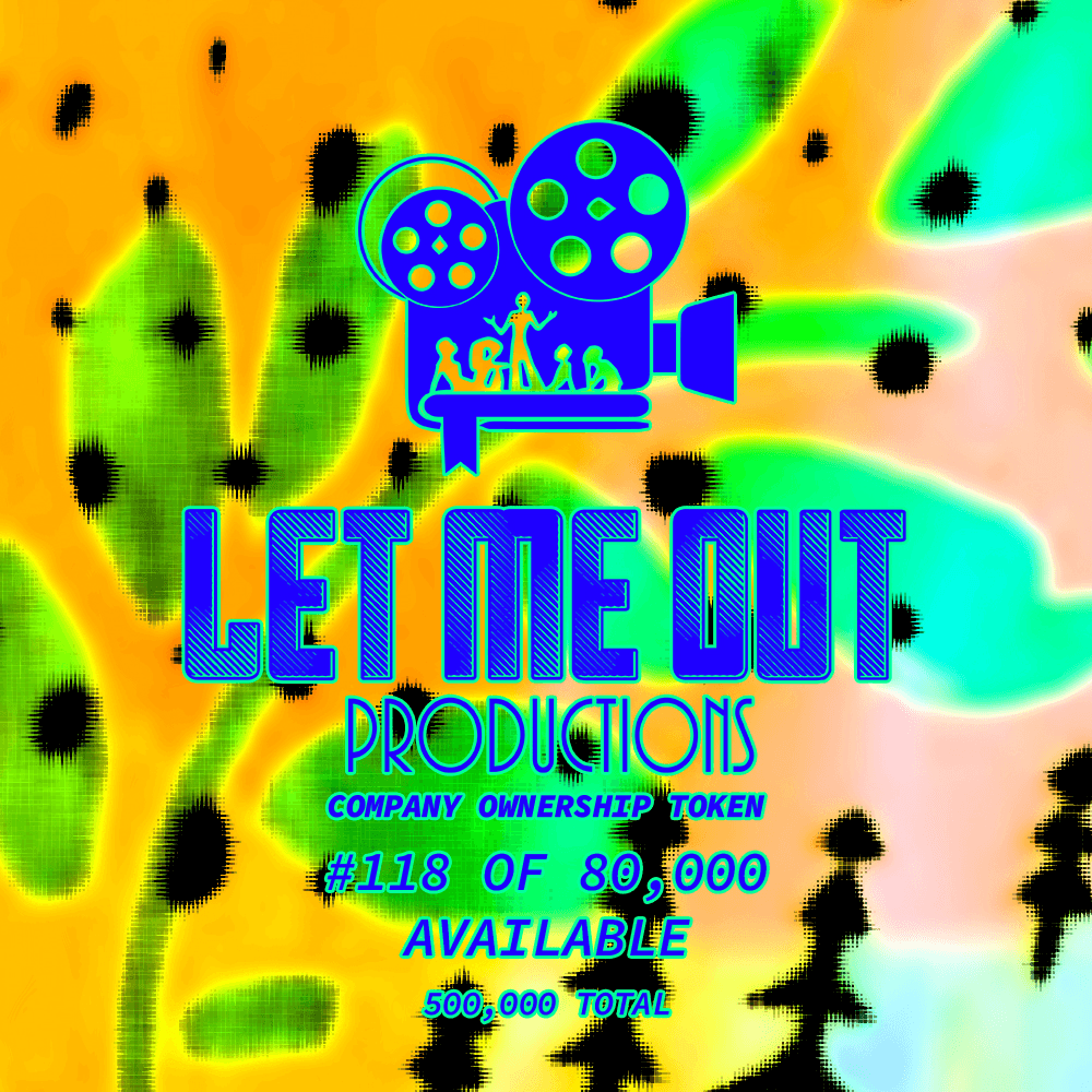 Let Me Out Productions - 0.0002% of Company Ownership - #118 • Cold Caught