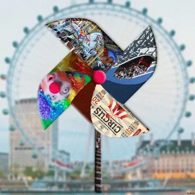 Pinwheel #376 Funfair ( amusement park)