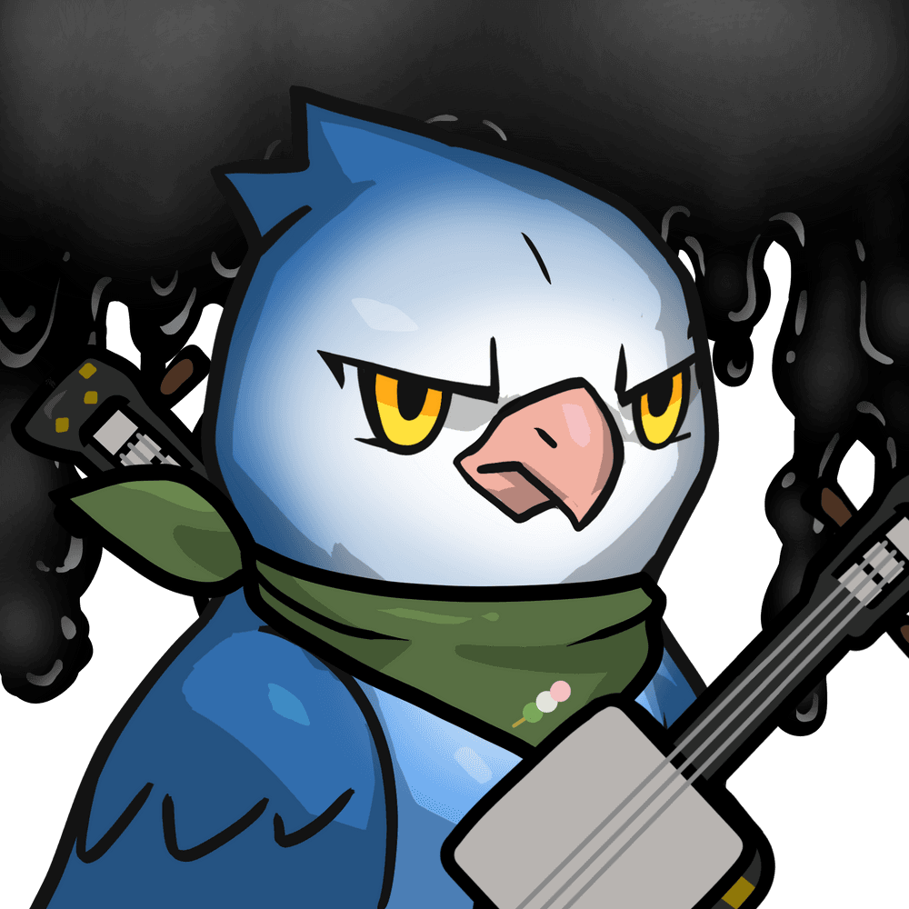 Narukami-Rosy-faced lovebird(blue) #14914