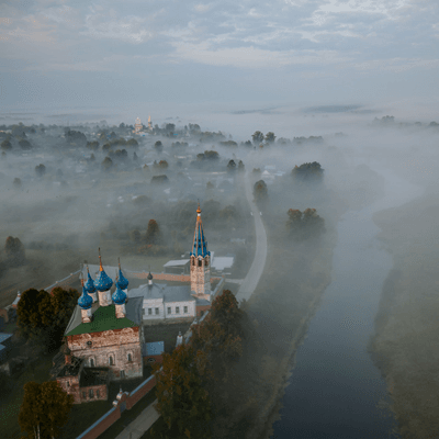 Peaceful morning by Elena Liseykina