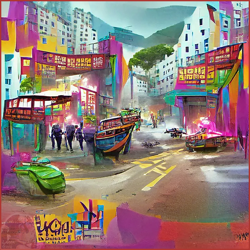 HK Street Life During Mid-Autumn Festival