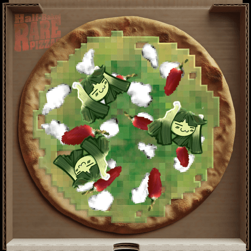 Half-Baked Rare Pizza Reject #002
