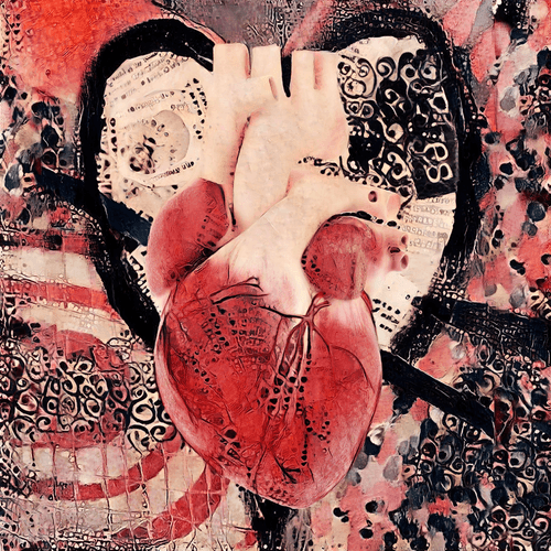 Abstract heart - variation #1