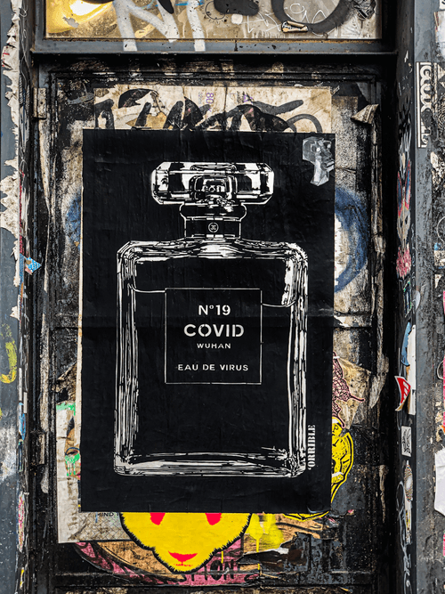 Eau De Virus in the street #02 - Calvin Street, London - Edition of 19