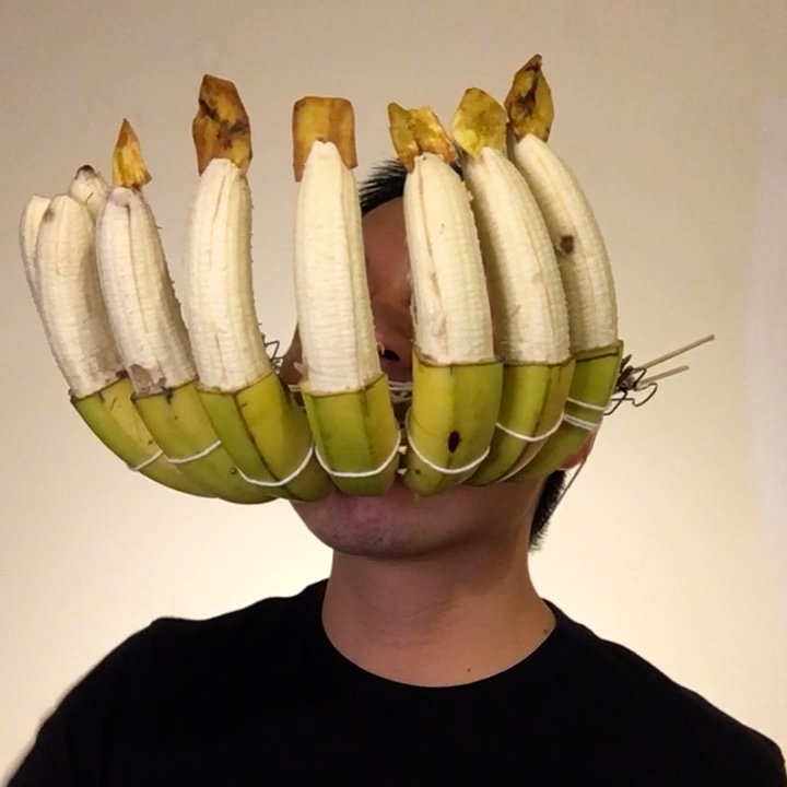 Banana Menorah