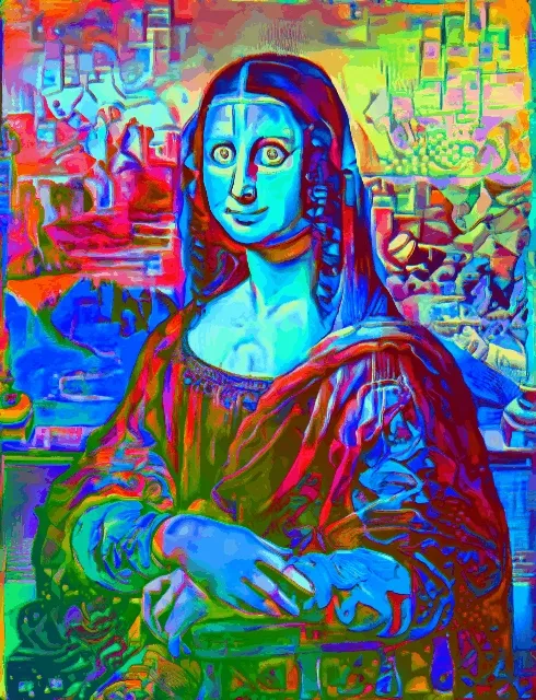 Trippy Prado Mona Lisa