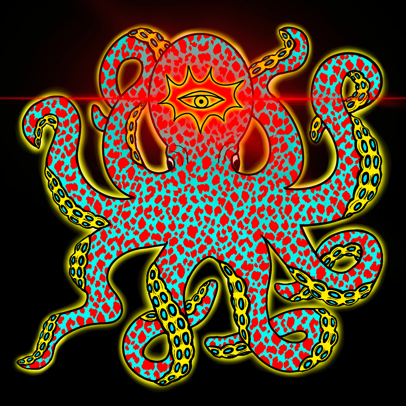 Third Eye Octopus #070
