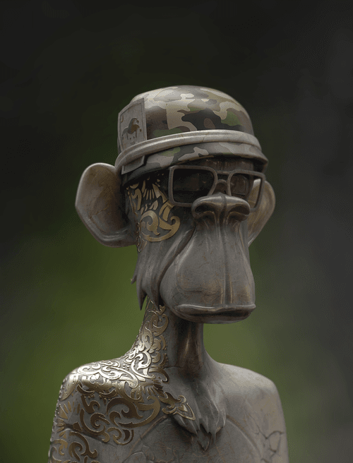 Sculpted Bored Ape #51