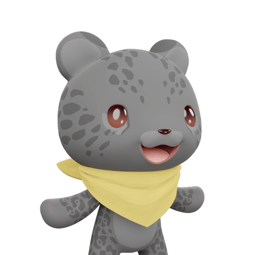 3D LEELEE-Black leopard-Normal-#00575