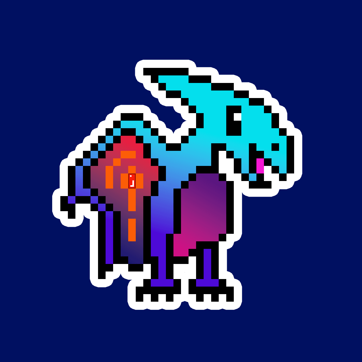 PixelSaurus Air #0117 [Uncommon]