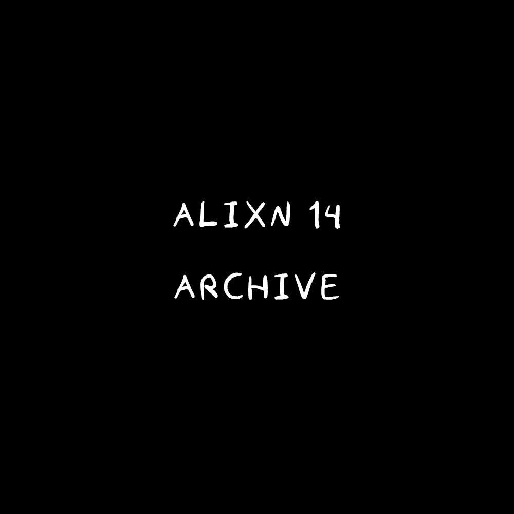 Alixn 14 — Archive