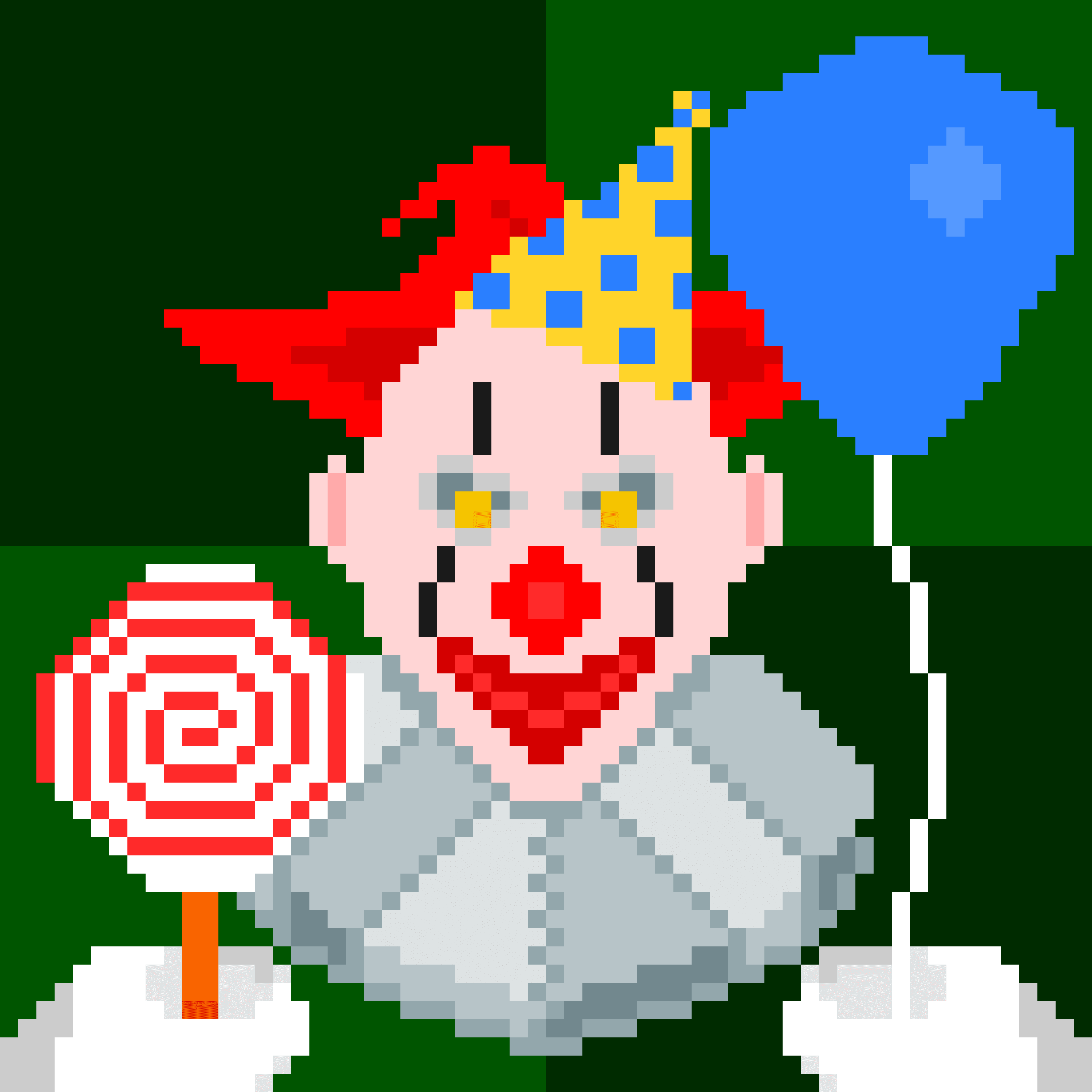 Pixel Clown Club #21