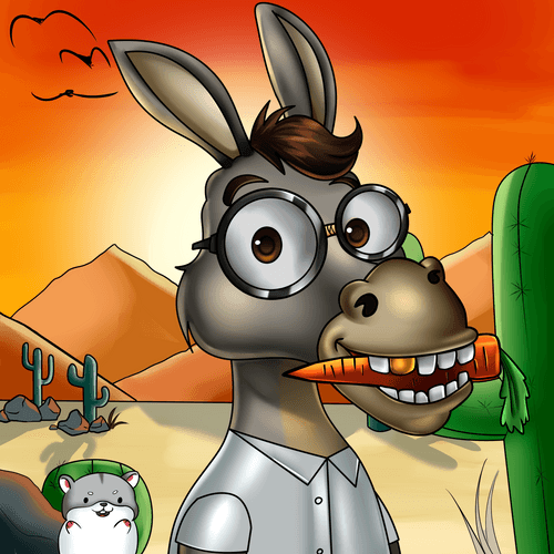 Sombrero Donkey #1814