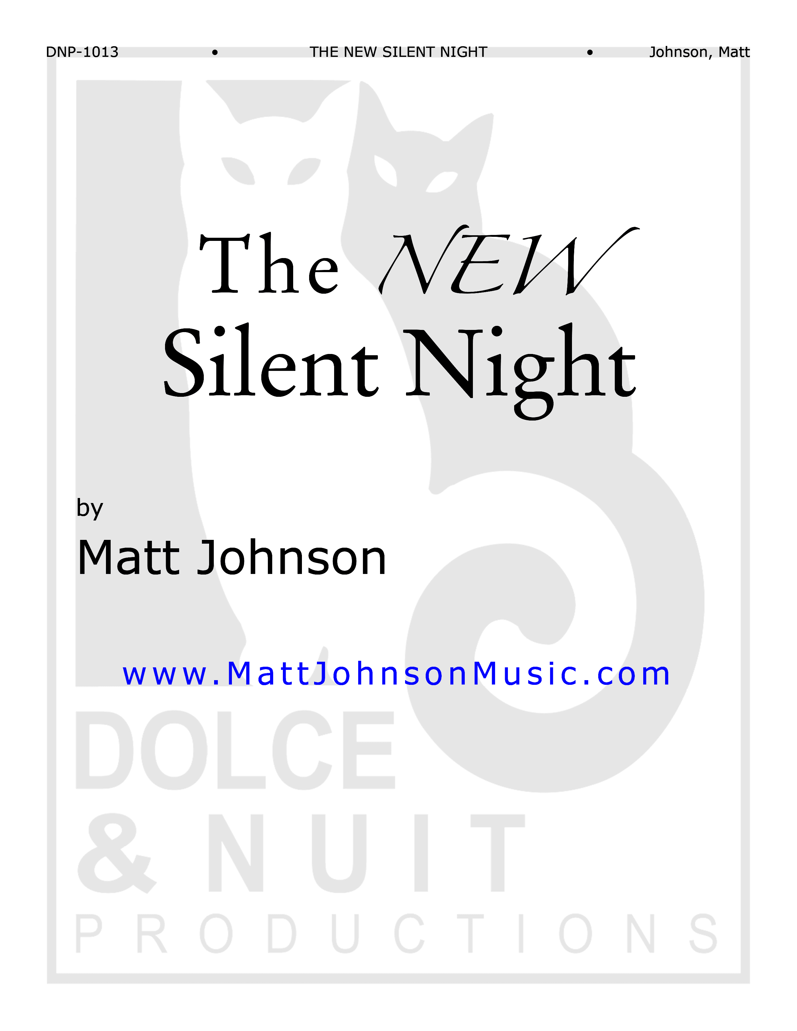 The NEW Silent Night ~ vocal solo