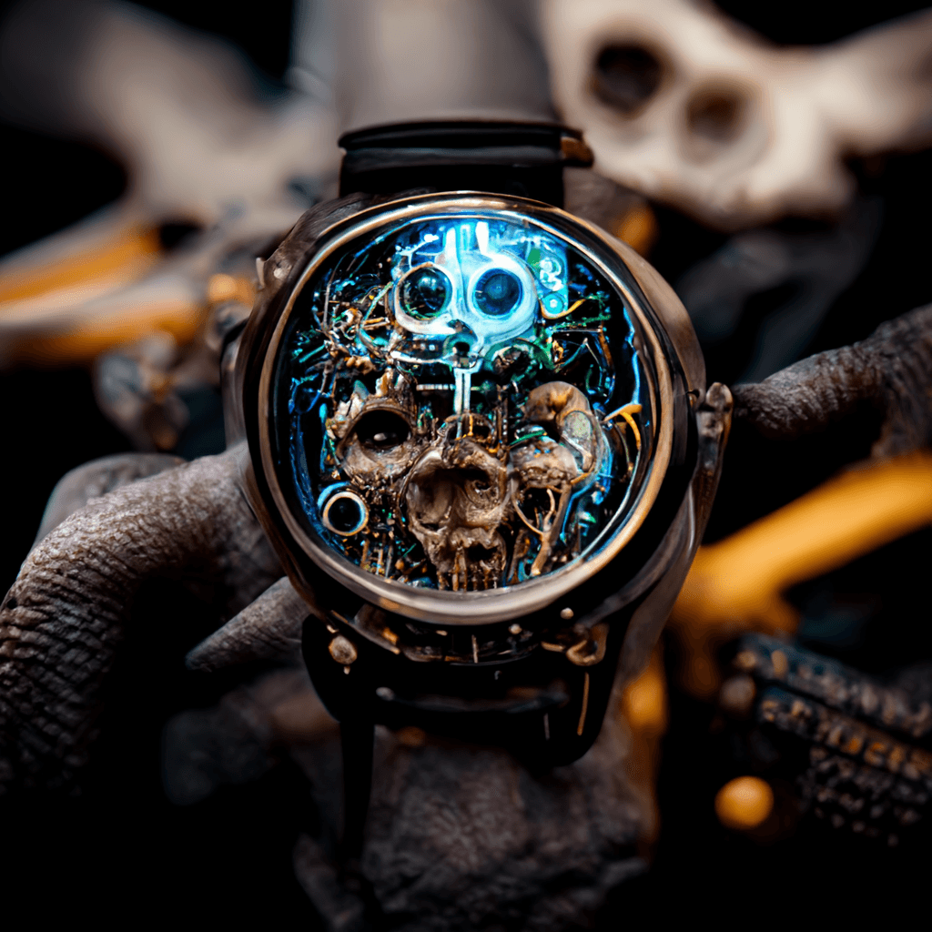 amazingly intricate watch dial