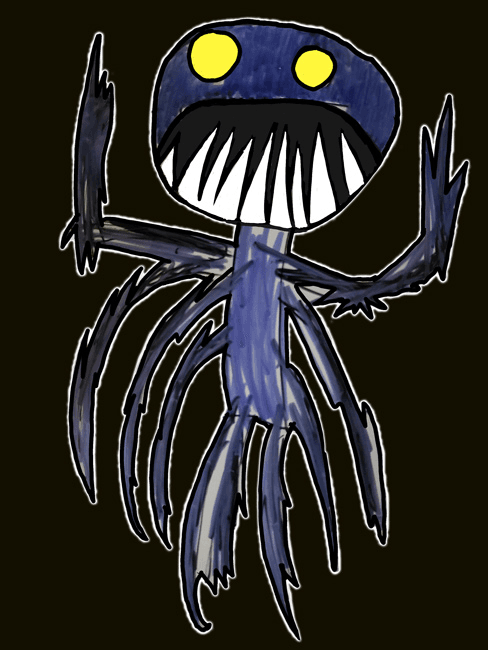 Ghost Octopus Monster