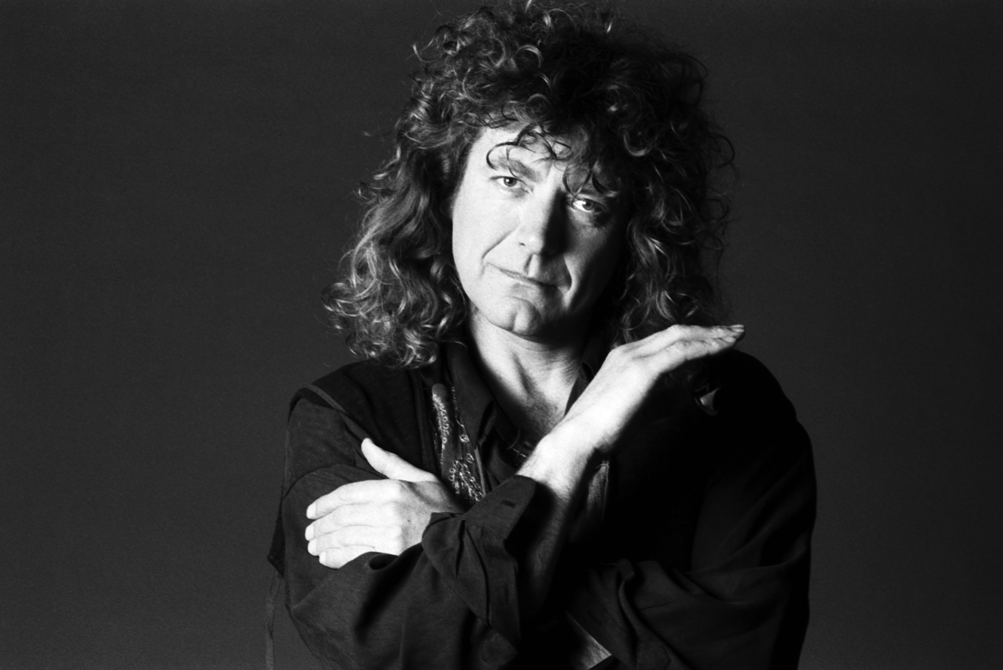 Robert Plant of Led Zeppelin Photographed By David Gahr