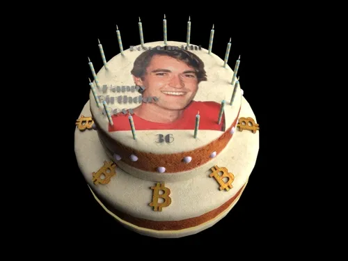 Digitible Ross Ulbricht Birthday Cake NFT