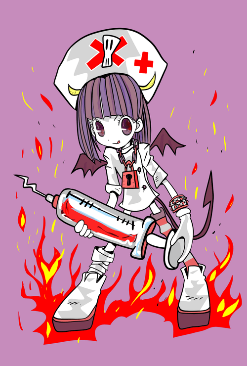 punkgirl nurse #1-2