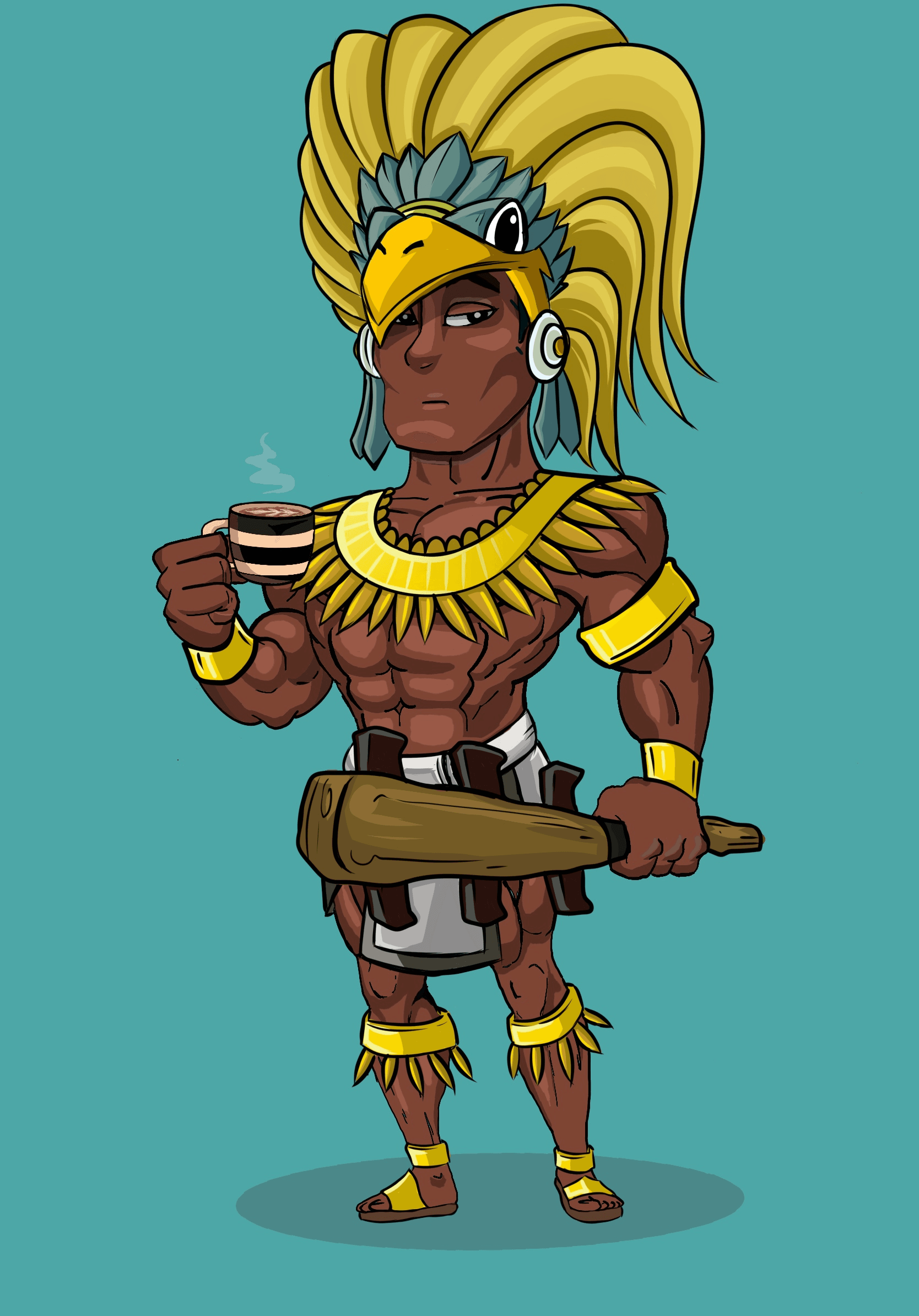 The Aztec guy The Coffee Guys OpenSea