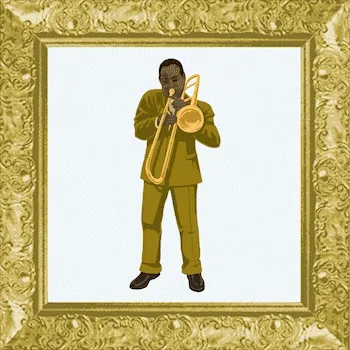 Jazz Trombone Player