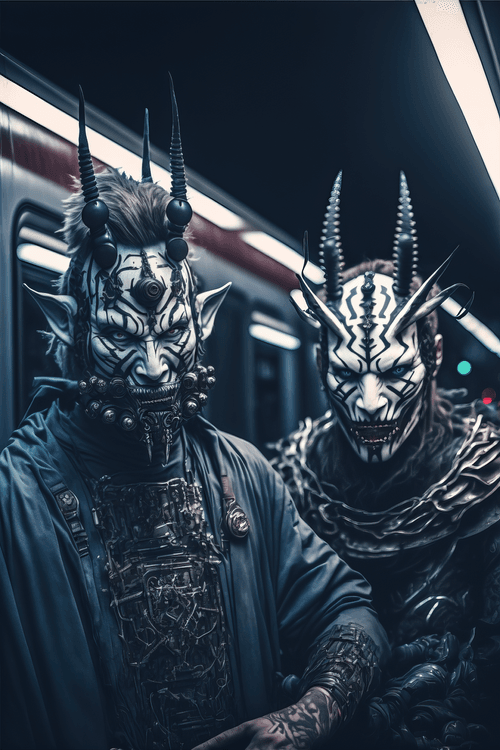 Atomic Bushido - Train Yokai