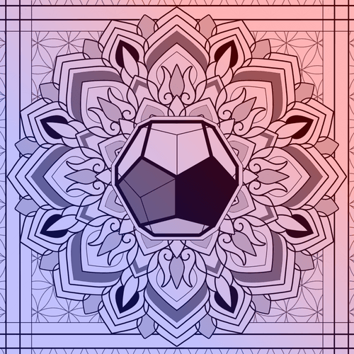 Sacred Geometry Mandala #104