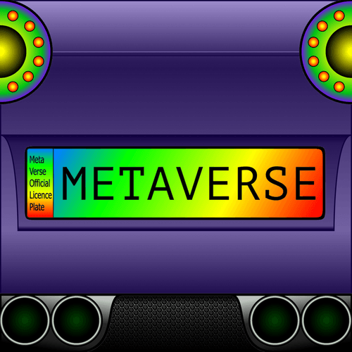 Metaverse Licence Plates