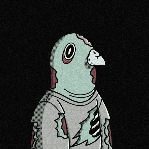 Zombie Pigeon #0038