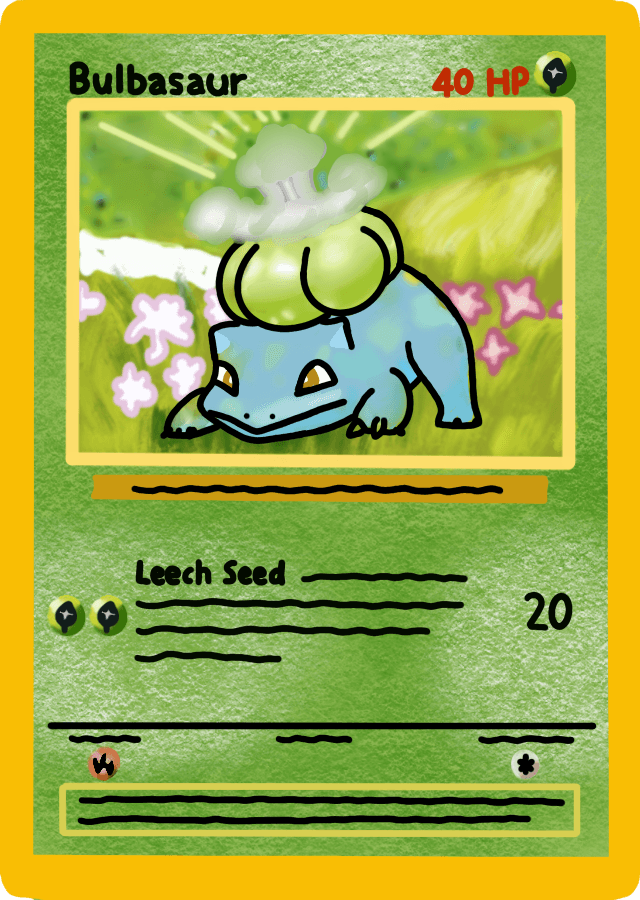Bulbasaur #001 - Pokemon Cards | OpenSea