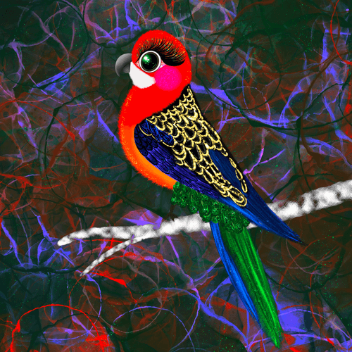 Eastern Rosella Bird