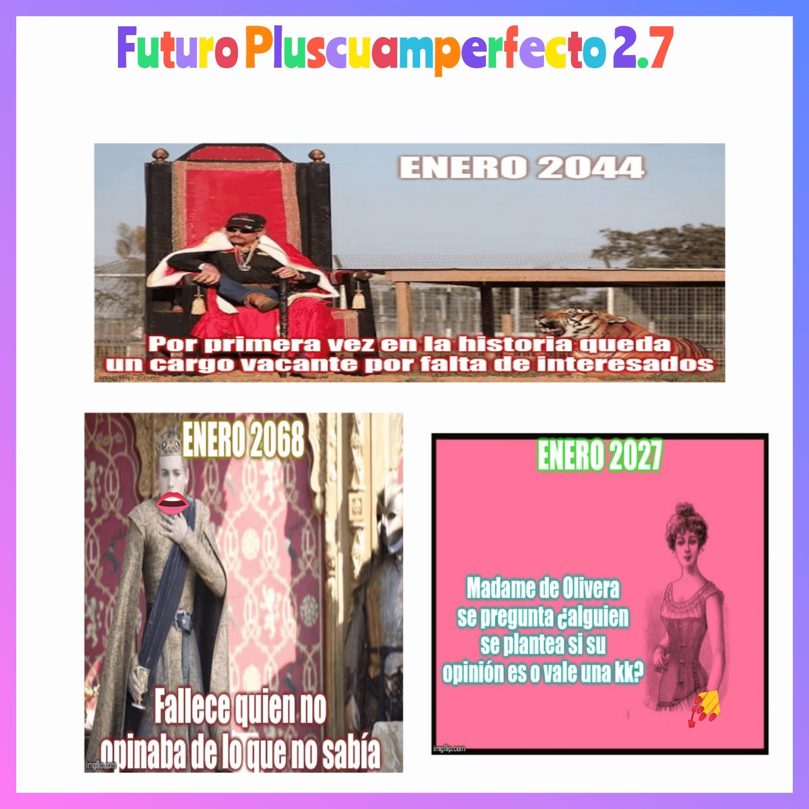 Futuro Pluscuamperfecto 2.7