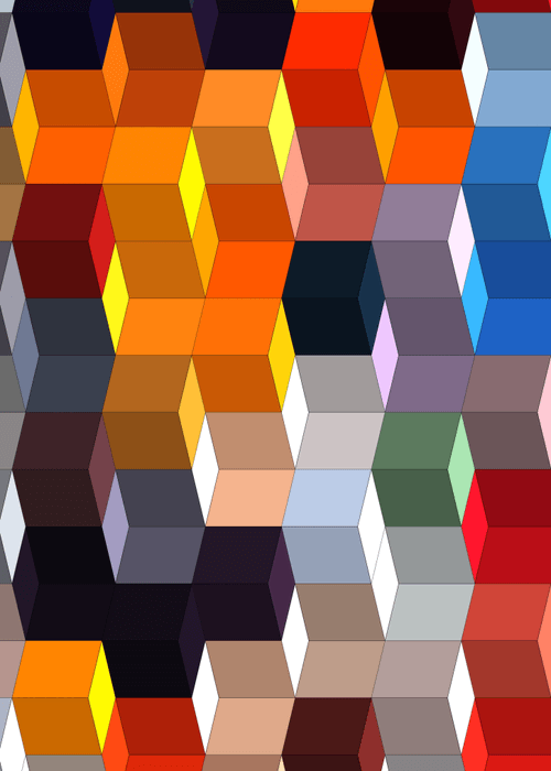 Colorful Geometric #507